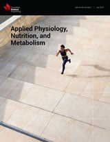 Go to Applied Physiology, Nutrition, and Metabolism homepage