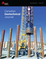 Go to Canadian Geotechnical Journal homepage