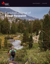 Go to Canadian Journal of Forest Research homepage