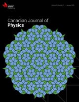 Go to Canadian Journal of Physics homepage