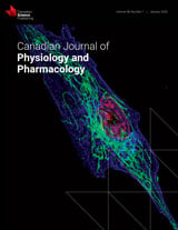 Go to Canadian Journal of Physiology and Pharmacology homepage